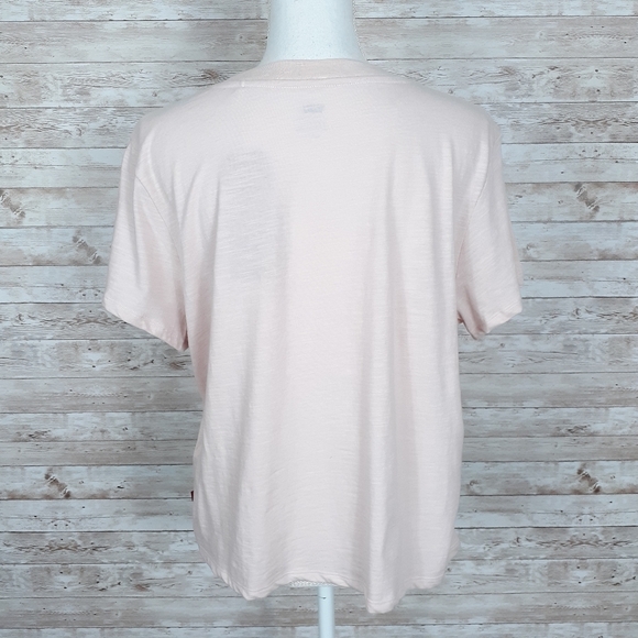 Levis Cropped Top XL Peach 108 - Picture 2 of 4